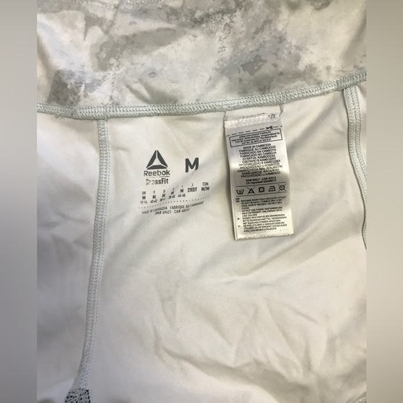 Reebok Medium Crossfit Lux Bootie Stone Shorts - Picture 4 of 5